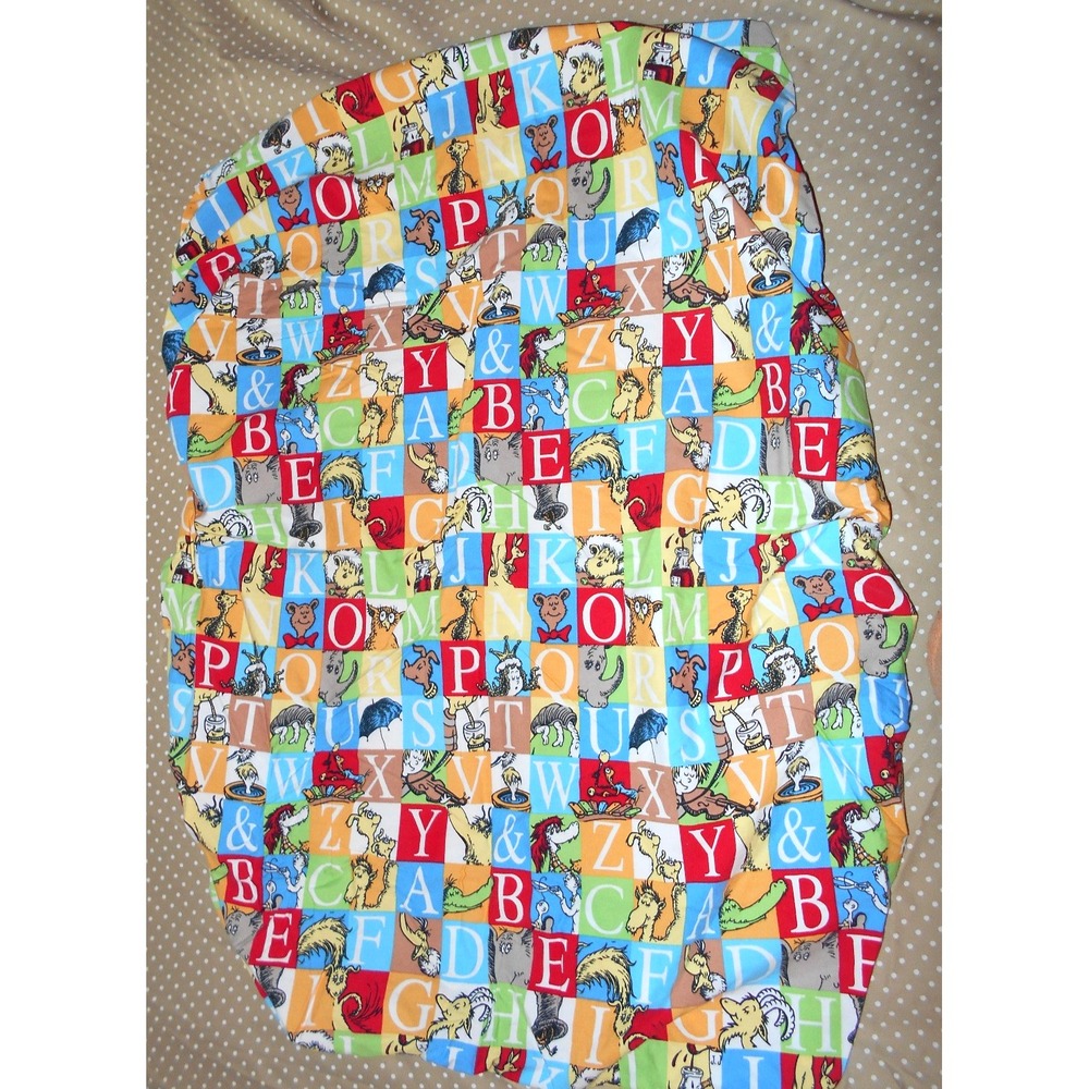 Dr. Seuss ABC Alphabet Baby Changing Pad Cover By Trend Lab Nursery Infant Y2K V